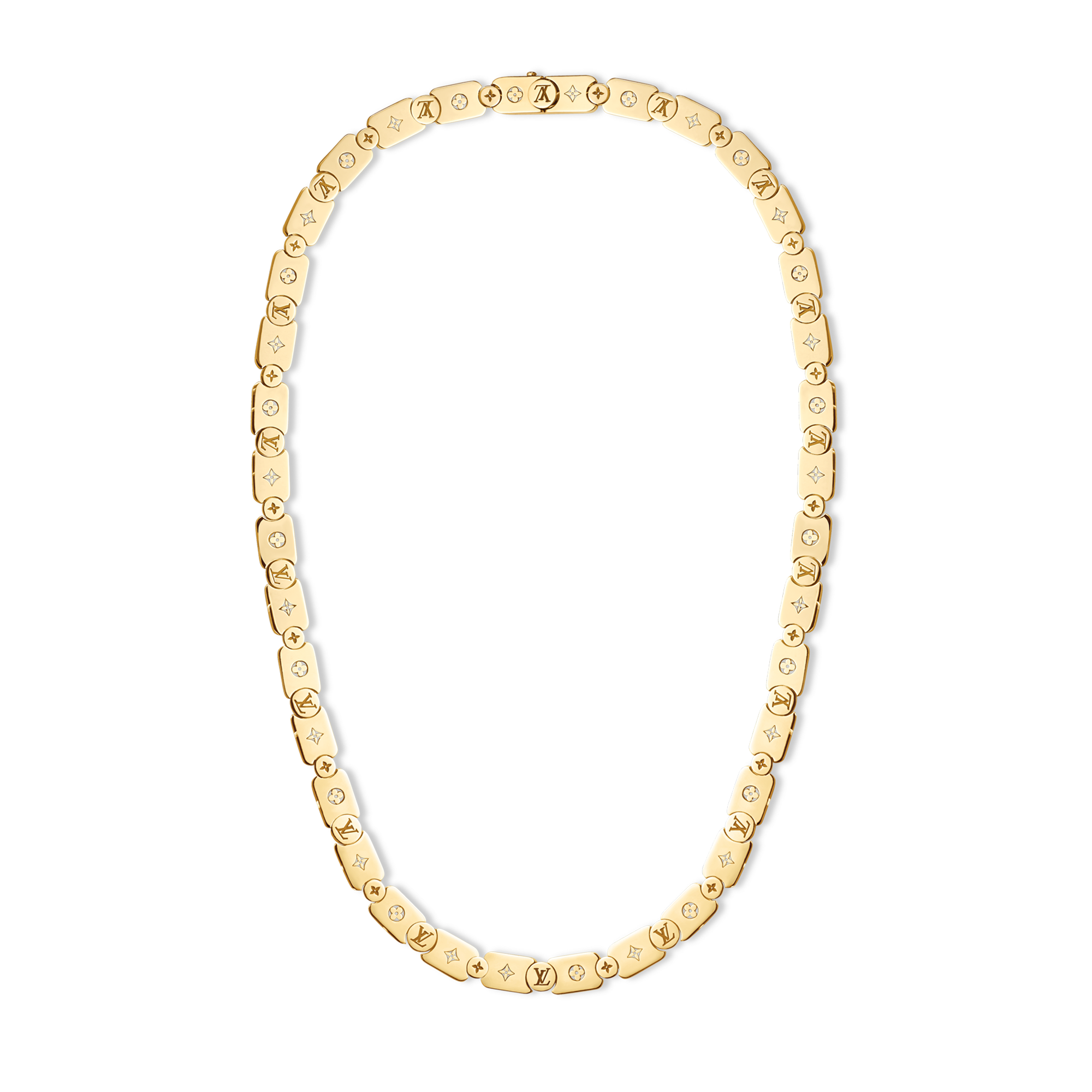 グルメットネックレス レ ガストン ヴィトン (イエローゴールド